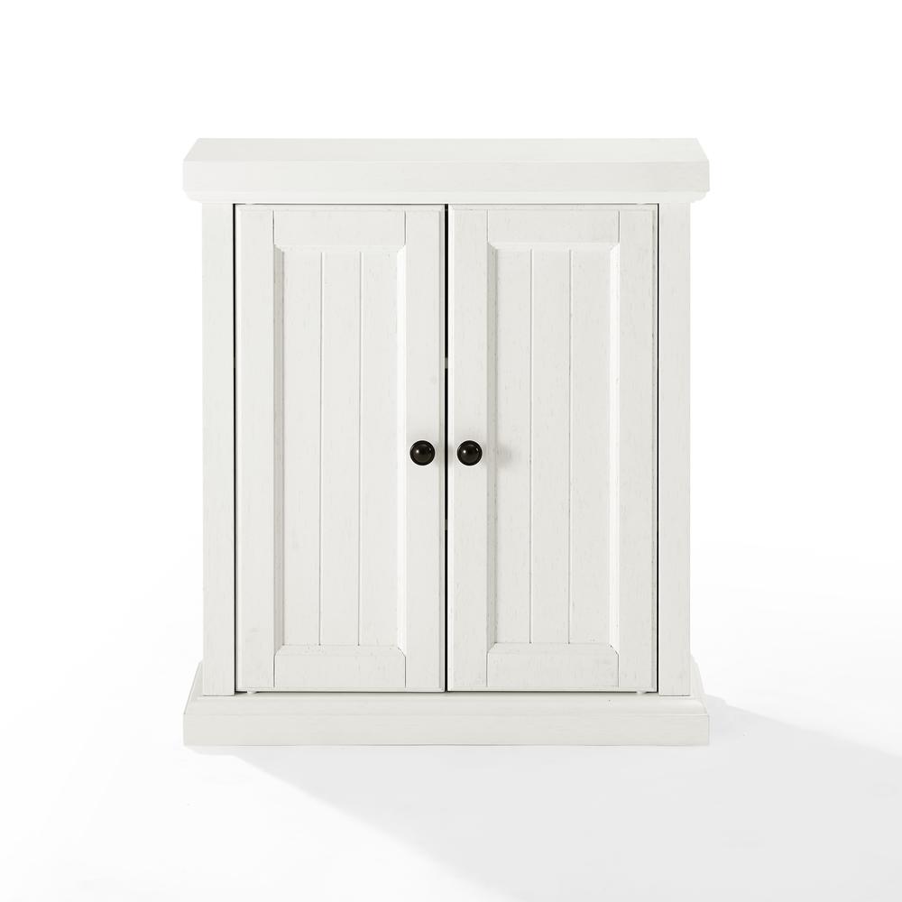 Seaside Wall Cabinet Distressed White. Picture 5