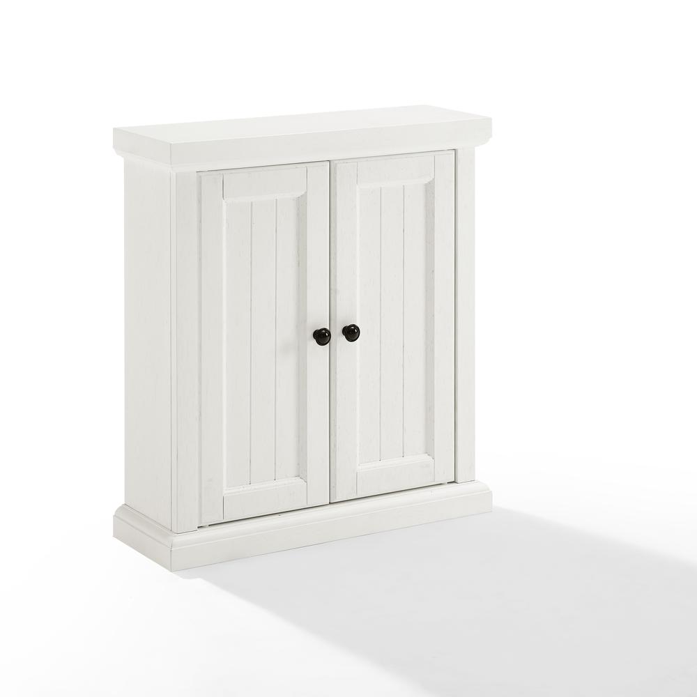 Seaside Wall Cabinet Distressed White. Picture 6
