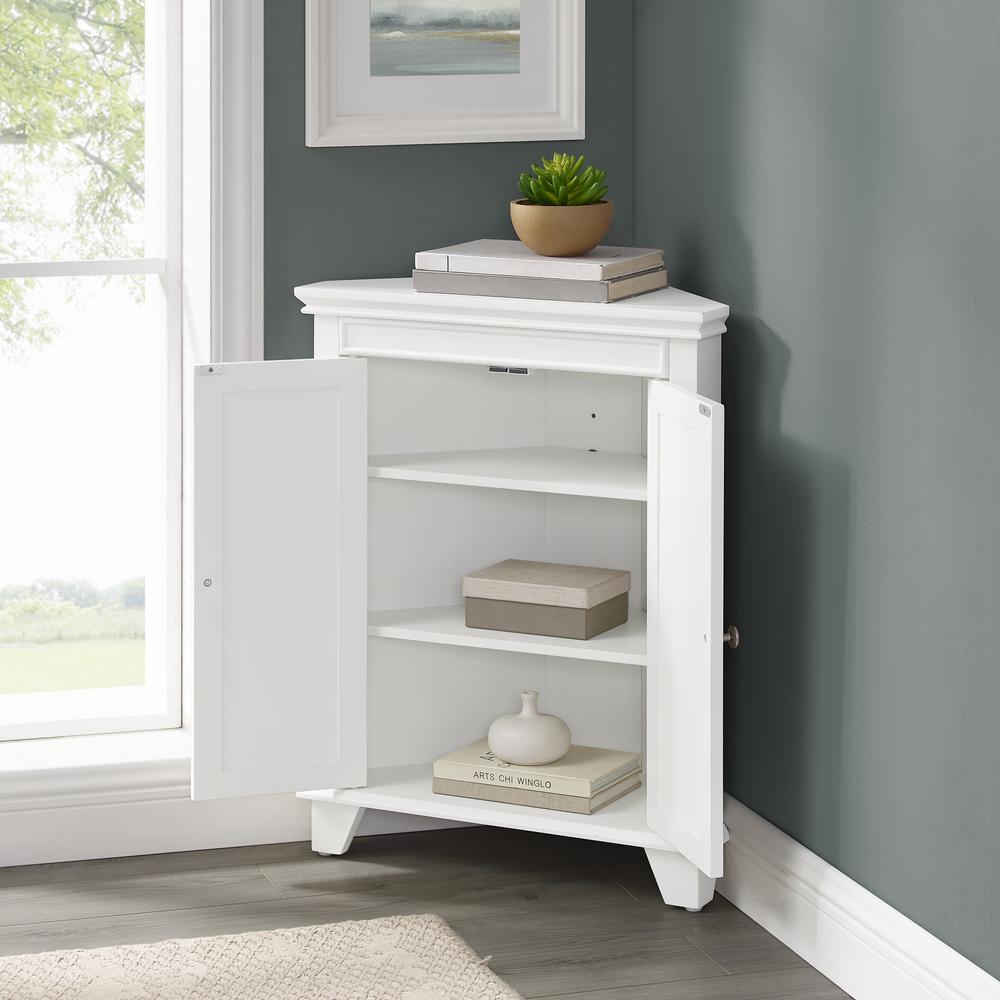 Lydia Corner Storage Cabinet. Picture 4