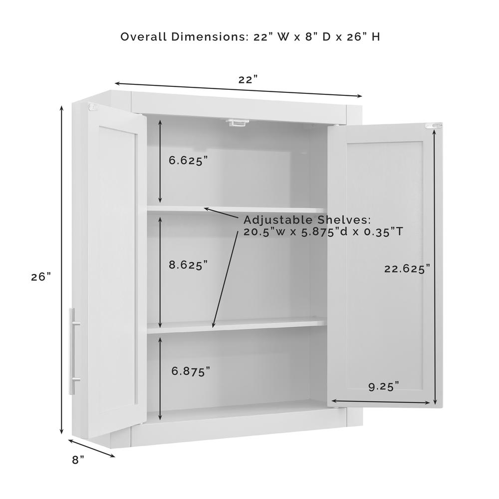 Savannah Wall Storage Cabinet. Picture 10