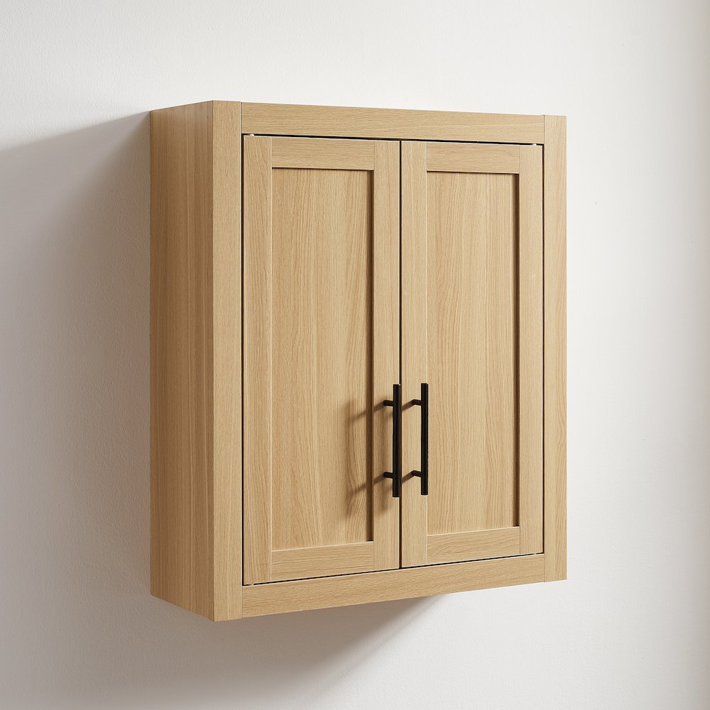 Savannah Wall Storage Cabinet Natural. Picture 5