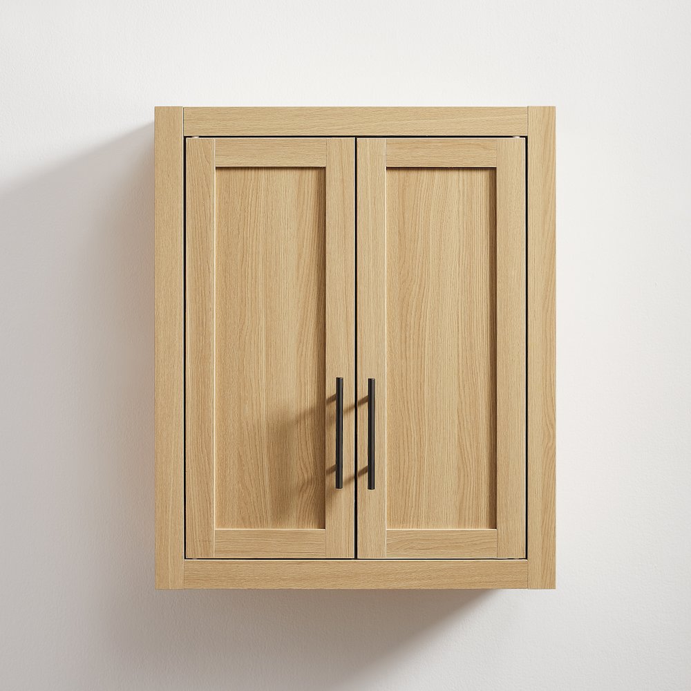 Savannah Wall Storage Cabinet Natural. Picture 6