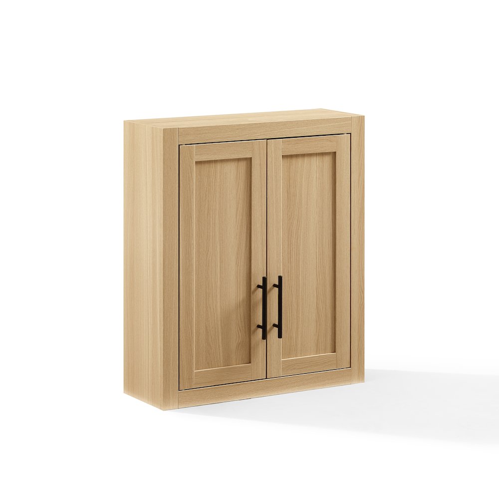 Savannah Wall Storage Cabinet Natural. Picture 1