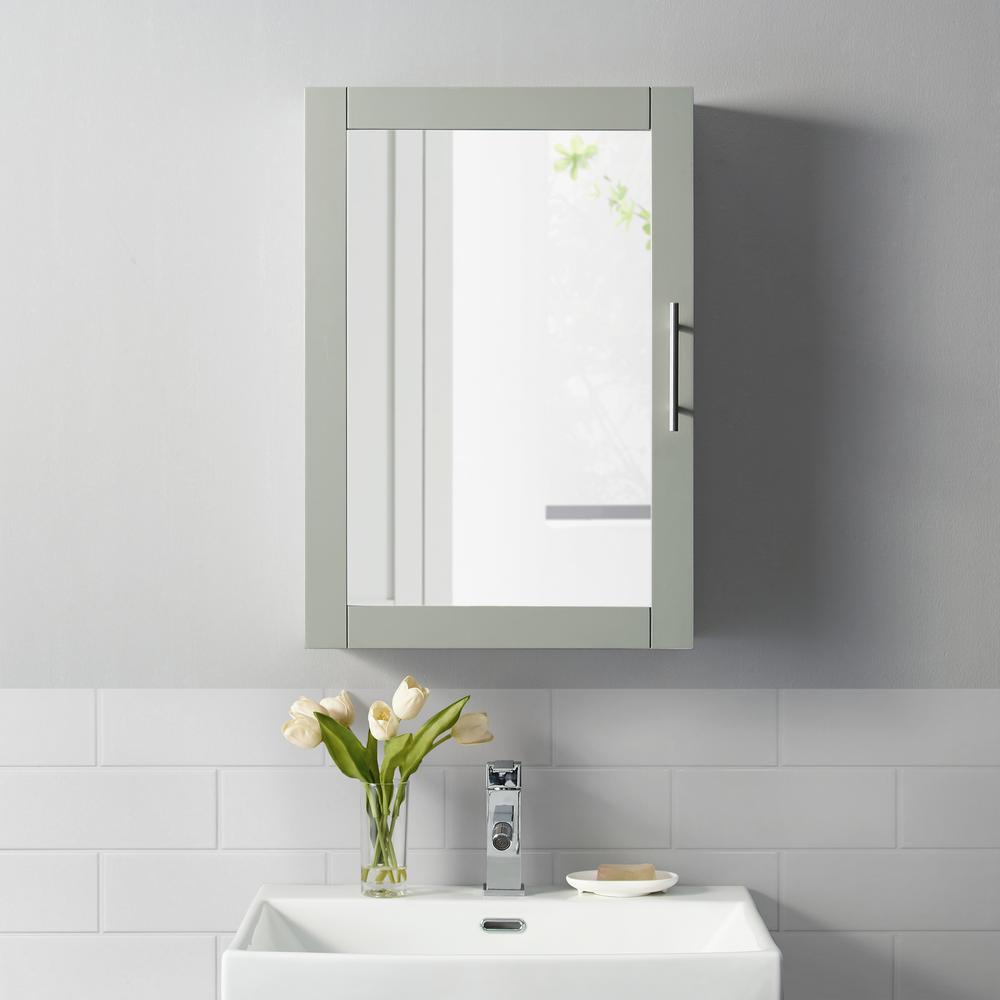 Savannah Wall Cabinet With Mirror. Picture 3