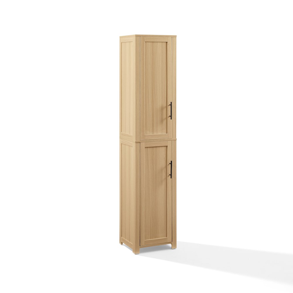 Savannah Linen Storage Cabinet Natural. Picture 1