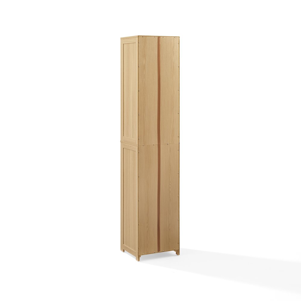 Savannah Linen Storage Cabinet Natural. Picture 3