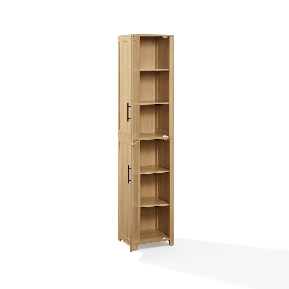 Savannah Linen Storage Cabinet Natural. Picture 4