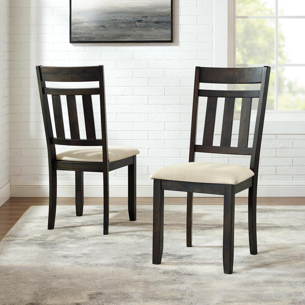 Hayden 2-Piece Slat Back Dining Chair Set - 2 Slat Back Chairs. Picture 8