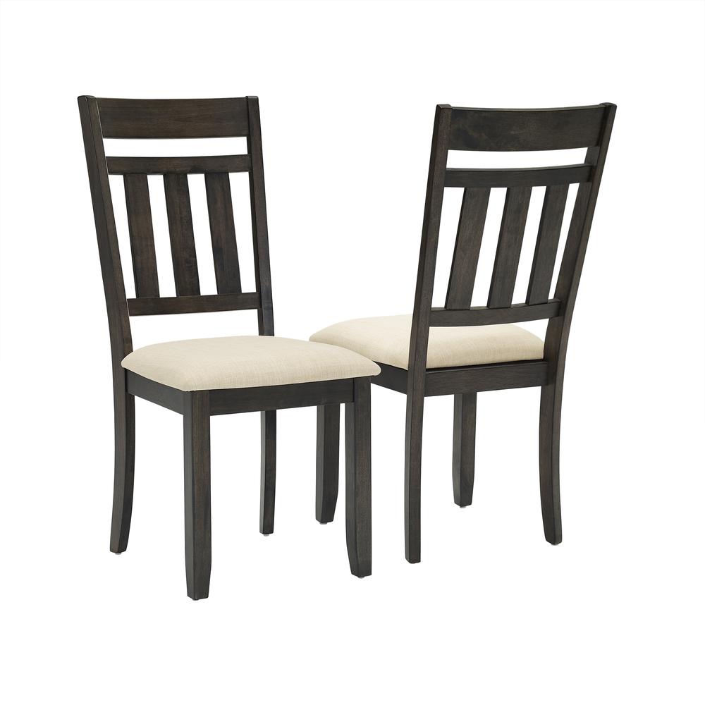 Hayden 2-Piece Slat Back Dining Chair Set - 2 Slat Back Chairs. Picture 1