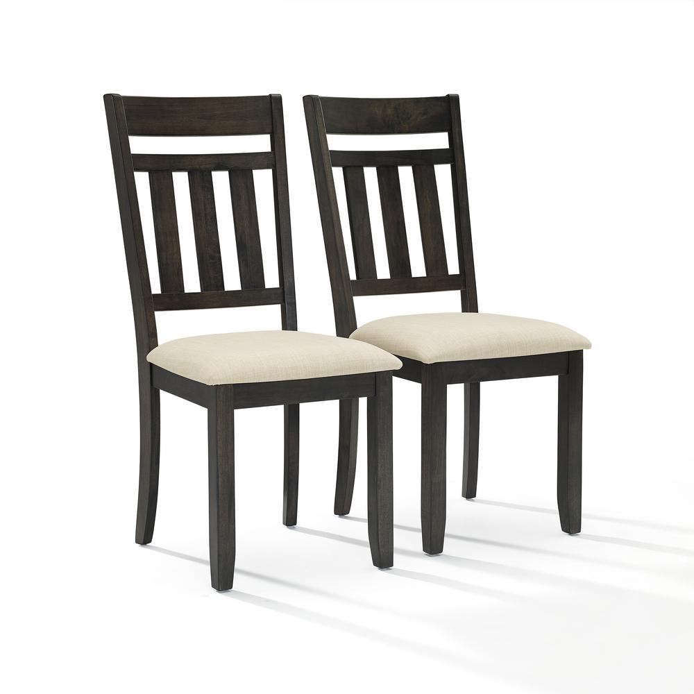 Hayden 2-Piece Slat Back Dining Chair Set - 2 Slat Back Chairs. Picture 2