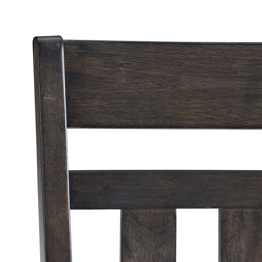 Hayden 2-Piece Slat Back Dining Chair Set - 2 Slat Back Chairs. Picture 6