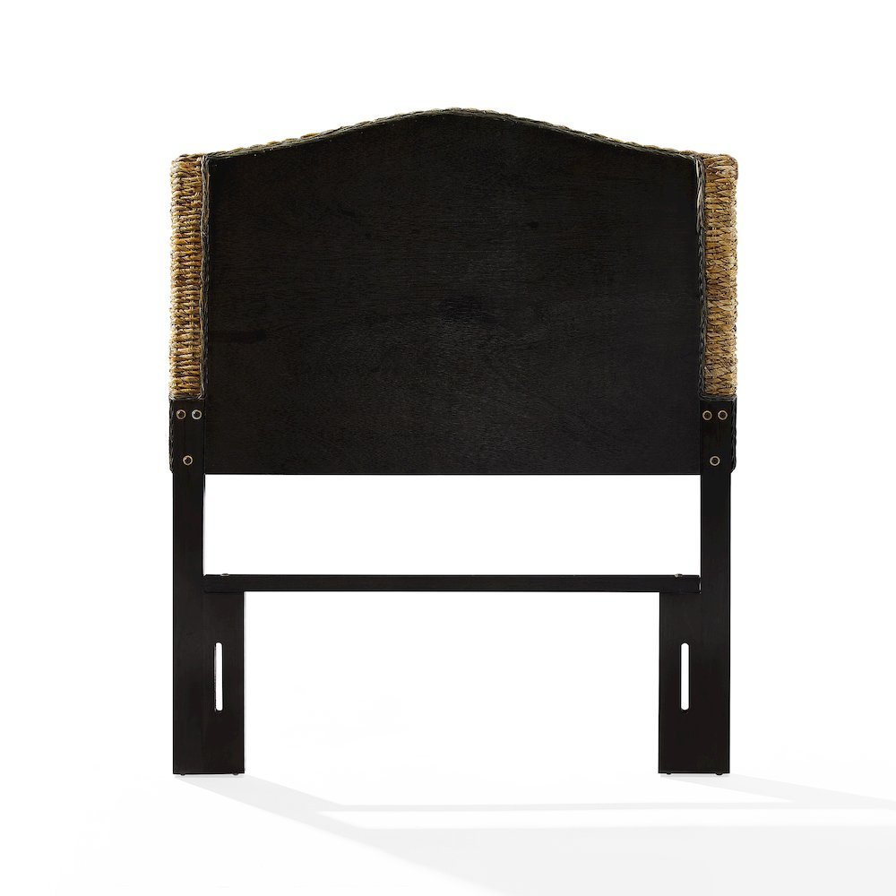 Serena Rattan Twin Headboard Banana Leaf. Picture 2