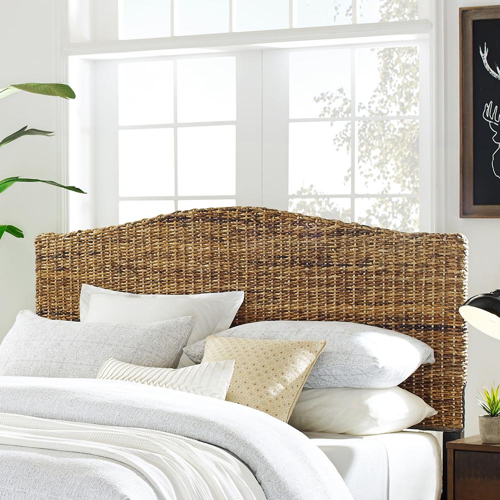 Serena Rattan Queen Headboard. Picture 3