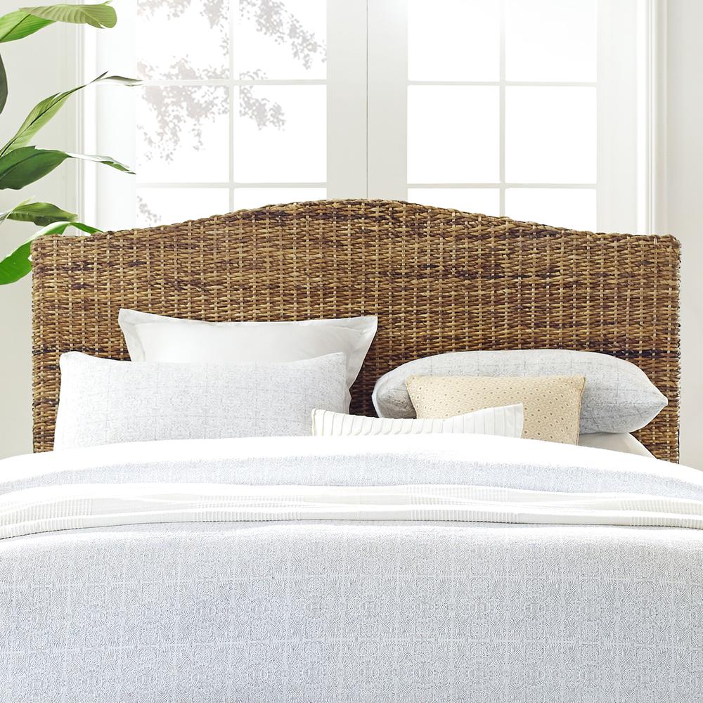 Serena Rattan Queen Headboard. Picture 4
