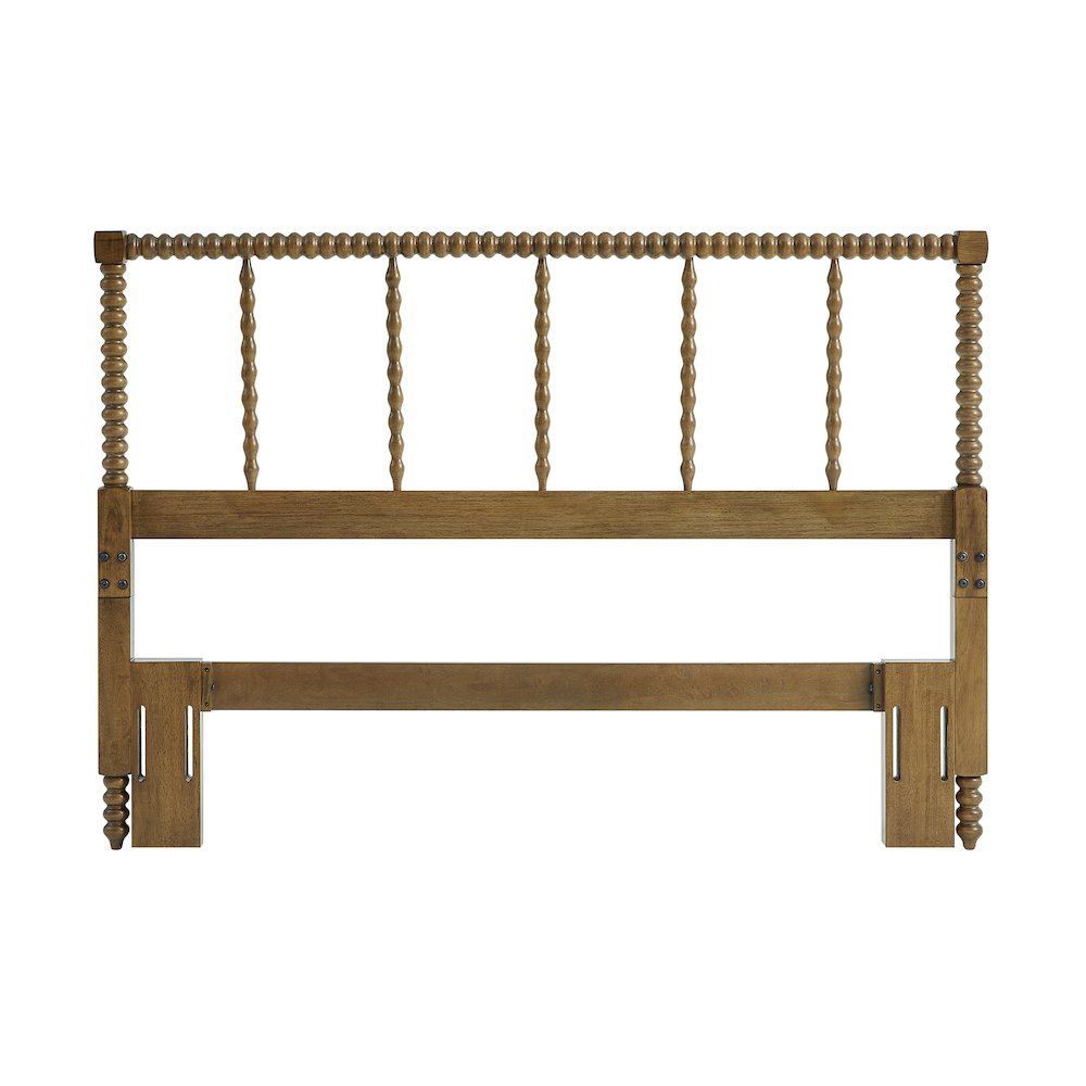 Lucille King Headboard Brown. Picture 3