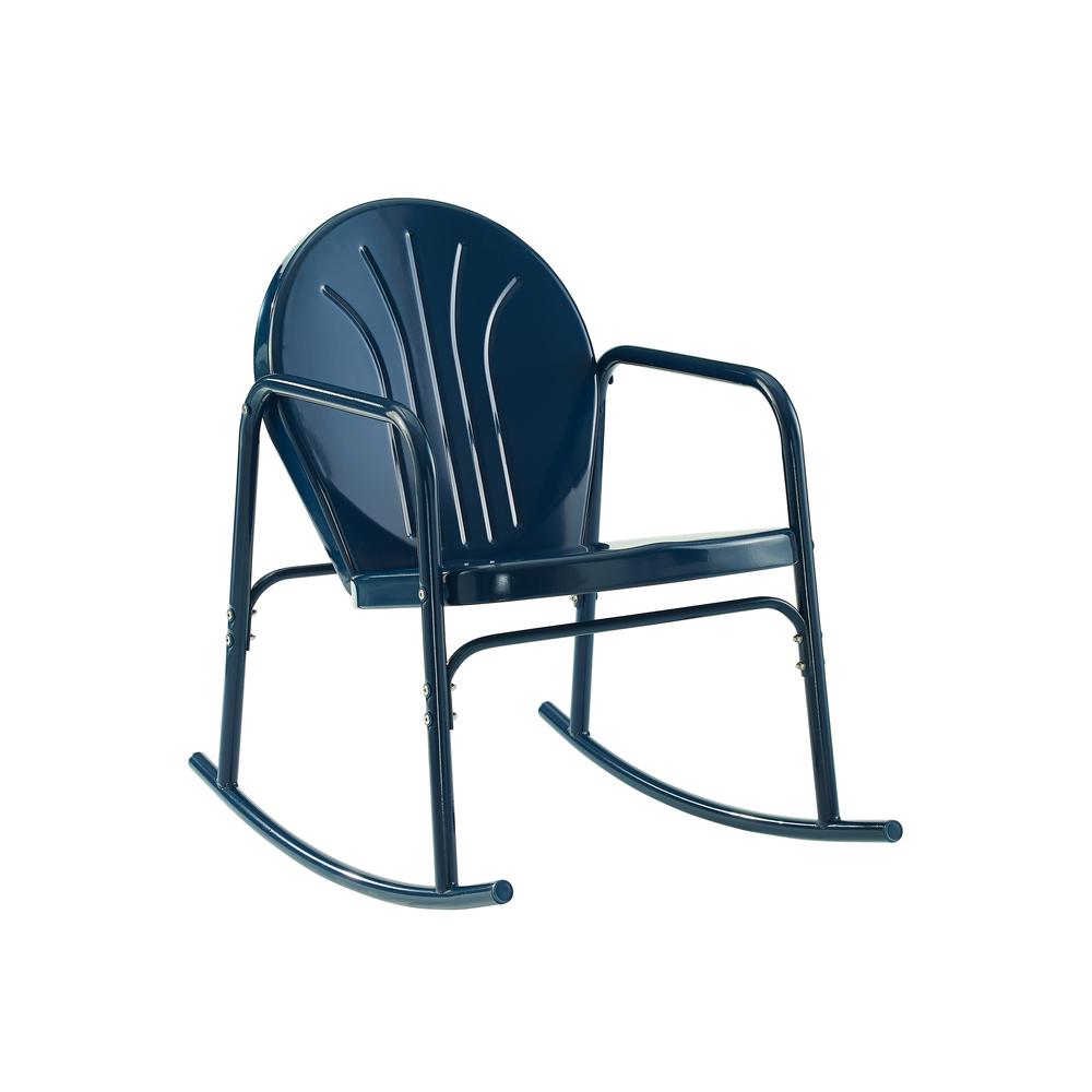 Griffith 2Pc Retro Outdoor Rocking Chair Set. Picture 3
