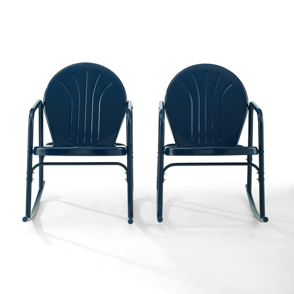 Griffith 2Pc Retro Outdoor Rocking Chair Set. Picture 2