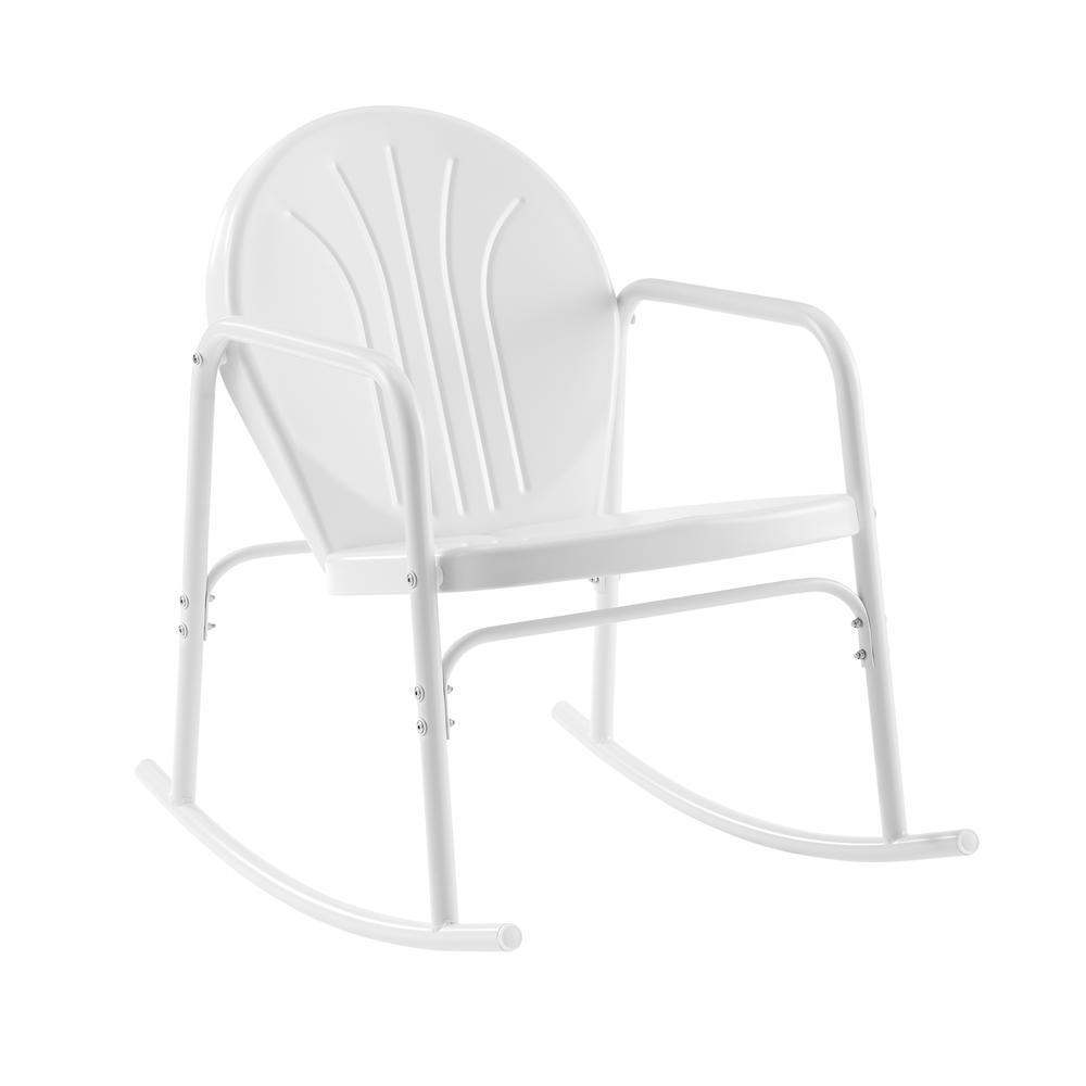 Griffith 2Pc Retro Outdoor Rocking Chair Set - 2 Rocking Chairs. Picture 5