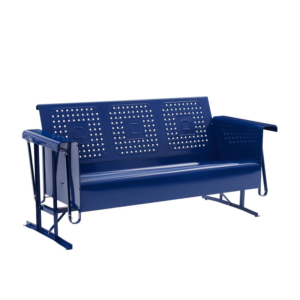 Bates Retro Outdoor Sofa Glider. Picture 1