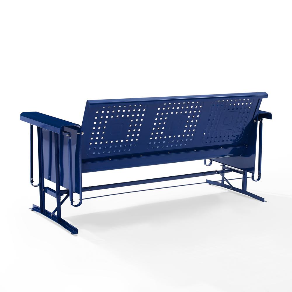 Bates Retro Outdoor Sofa Glider. Picture 3