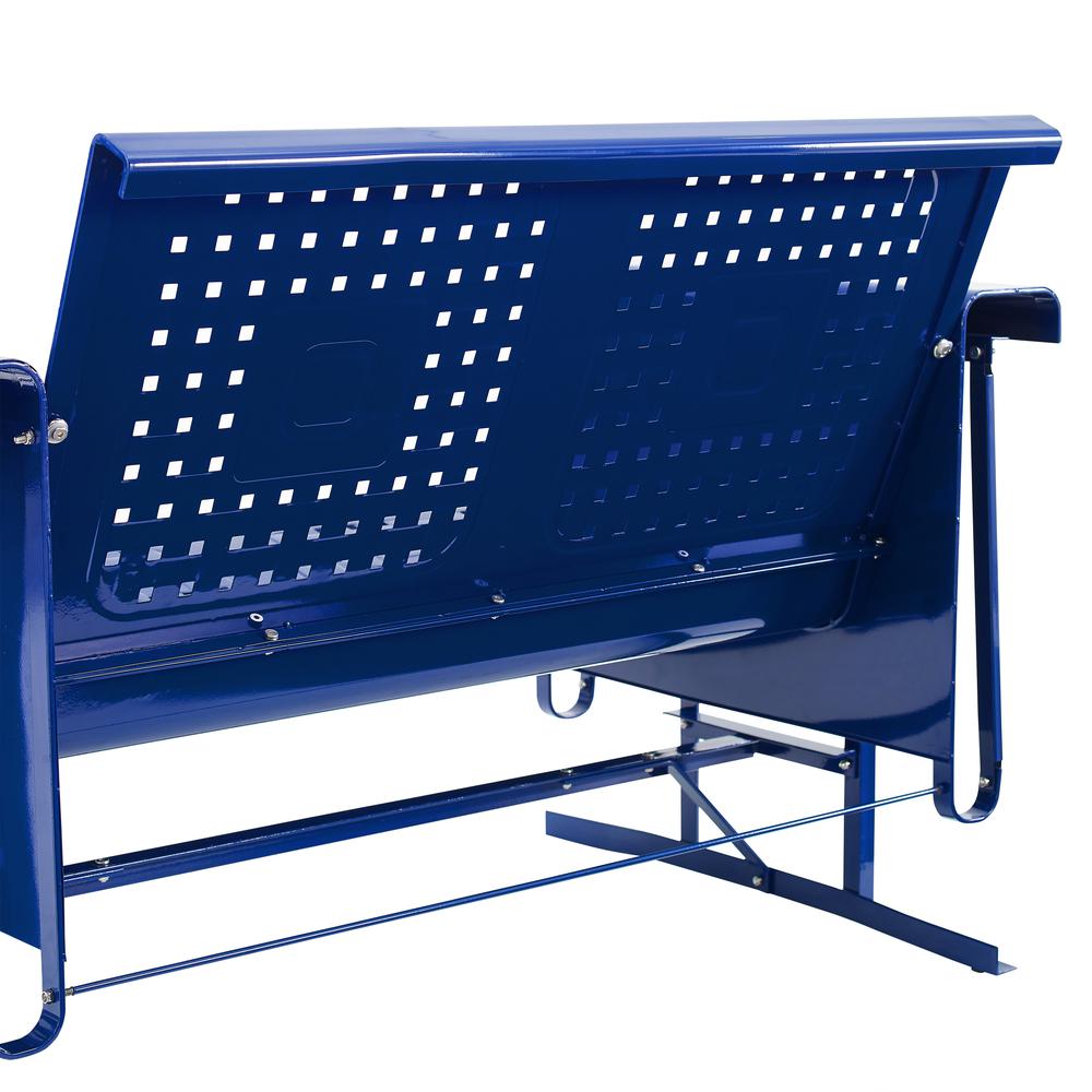Bates Retro Outdoor Sofa Glider. Picture 5