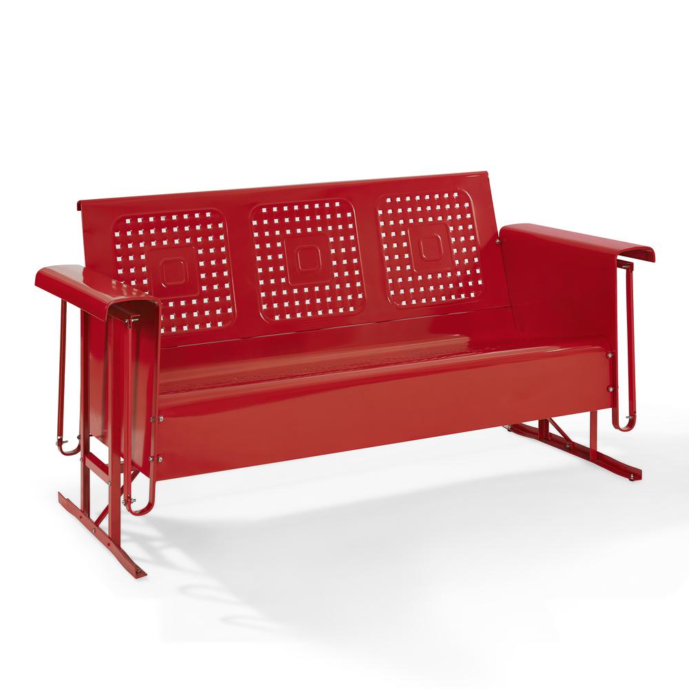 Bates Sofa Glider Red. Picture 4