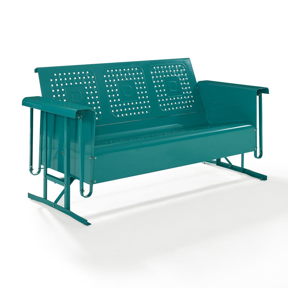 Bates Retro Outdoor Sofa Glider. Picture 1