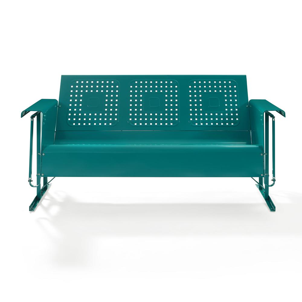 Bates Retro Outdoor Sofa Glider. Picture 2