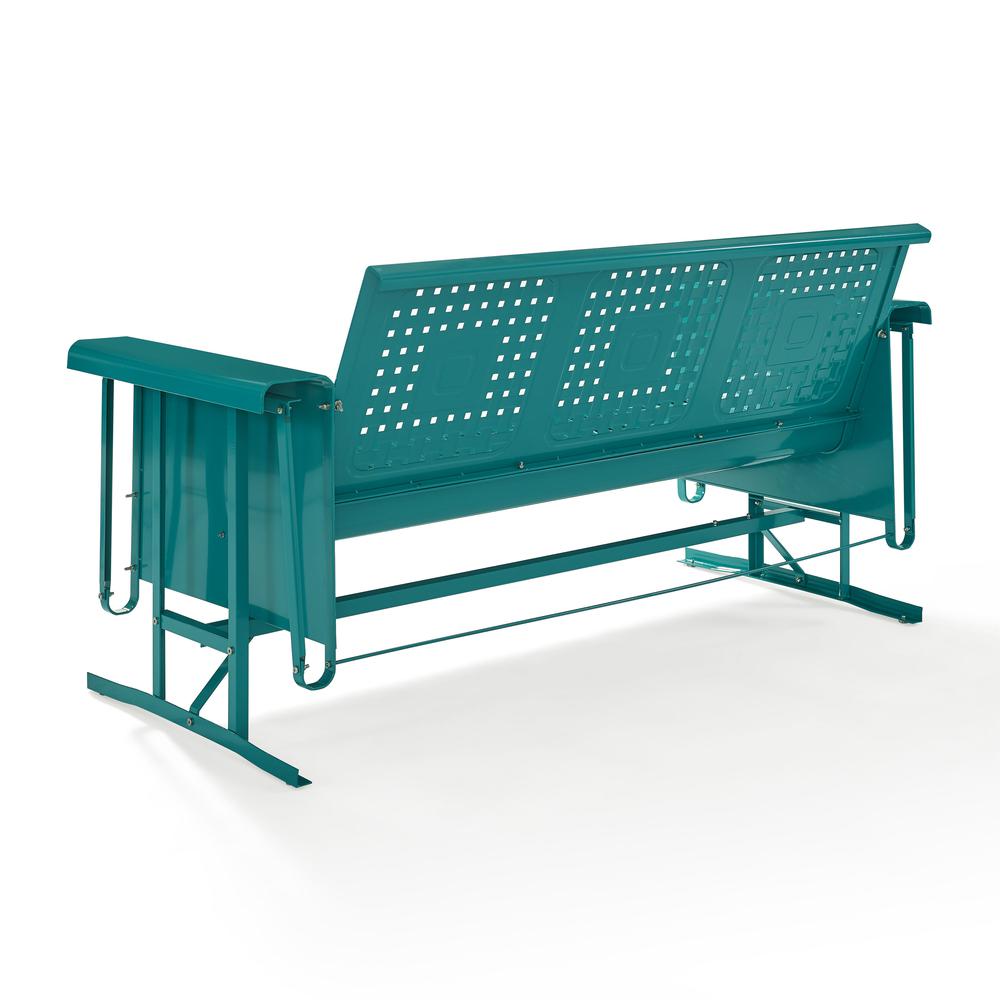 Bates Retro Outdoor Sofa Glider. Picture 3