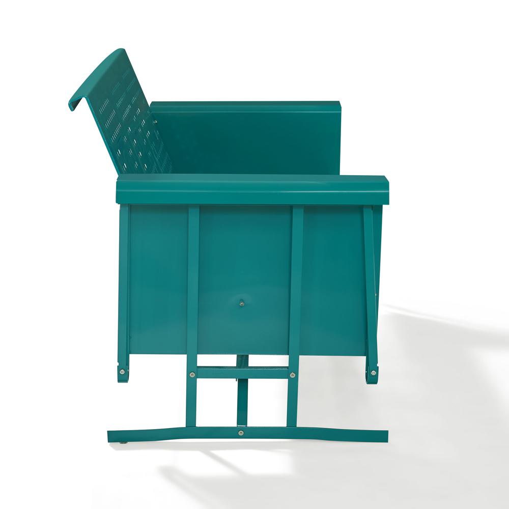 Bates Retro Outdoor Sofa Glider. Picture 4