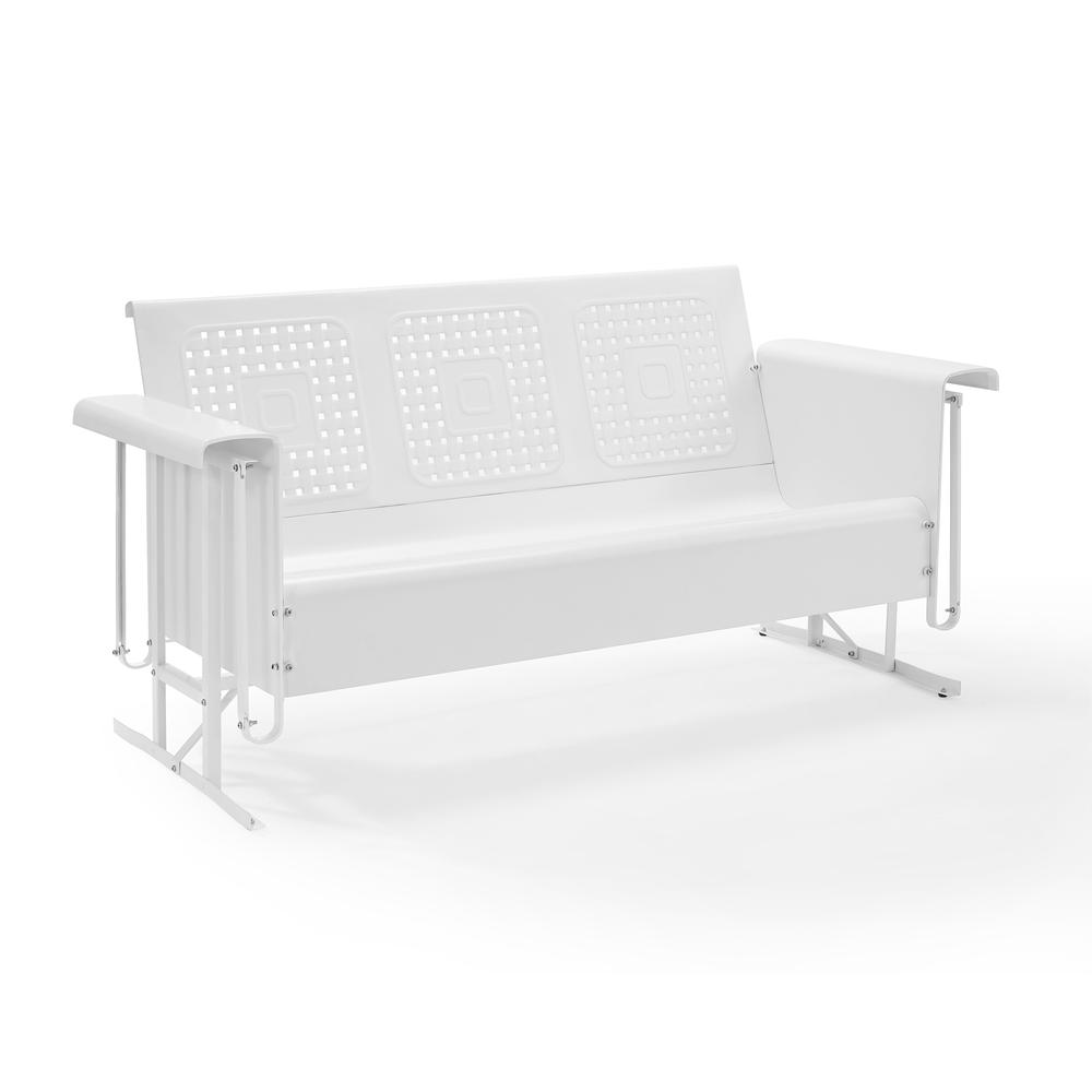Bates Retro Outdoor Sofa Glider. Picture 1