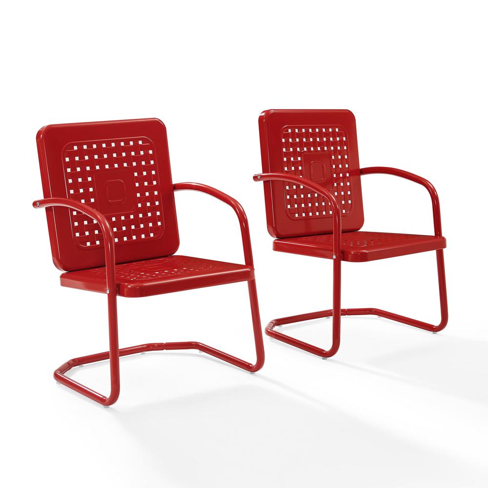 Bates 2Pc Retro Outdoor Chair Set - 2 Armchairs. Picture 2