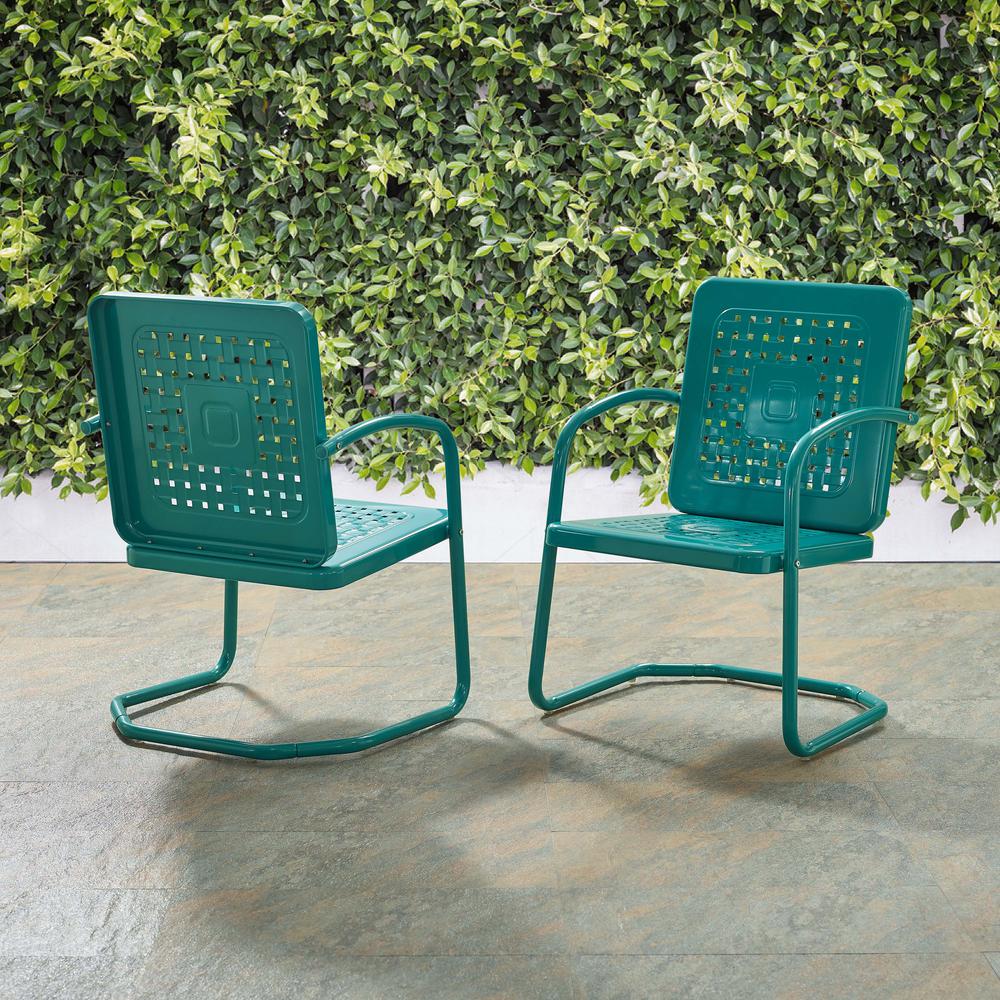 Bates 2Pc Retro Outdoor Chair Set - 2 Armchairs. Picture 5