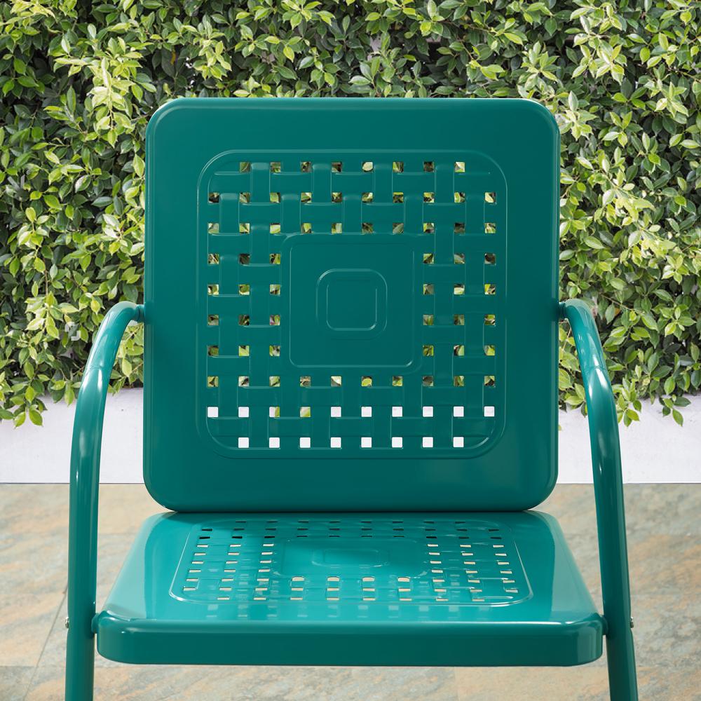 Bates 2Pc Retro Outdoor Chair Set - 2 Armchairs. Picture 7