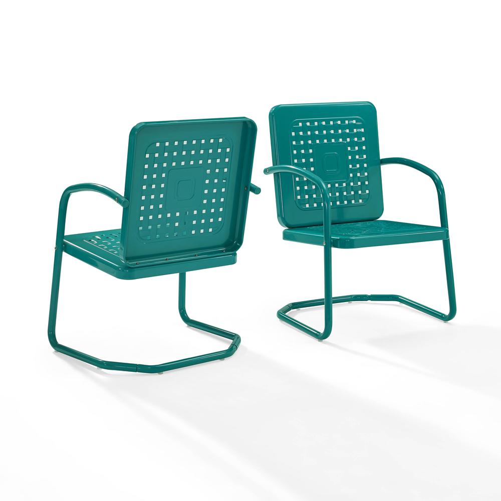 Bates 2Pc Retro Outdoor Chair Set - 2 Armchairs. Picture 11