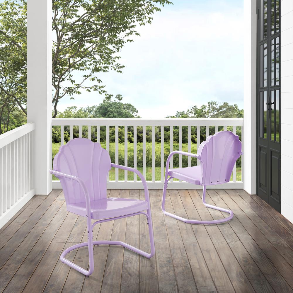 Tulip 2Pc Retro Outdoor Chair Set. Picture 6