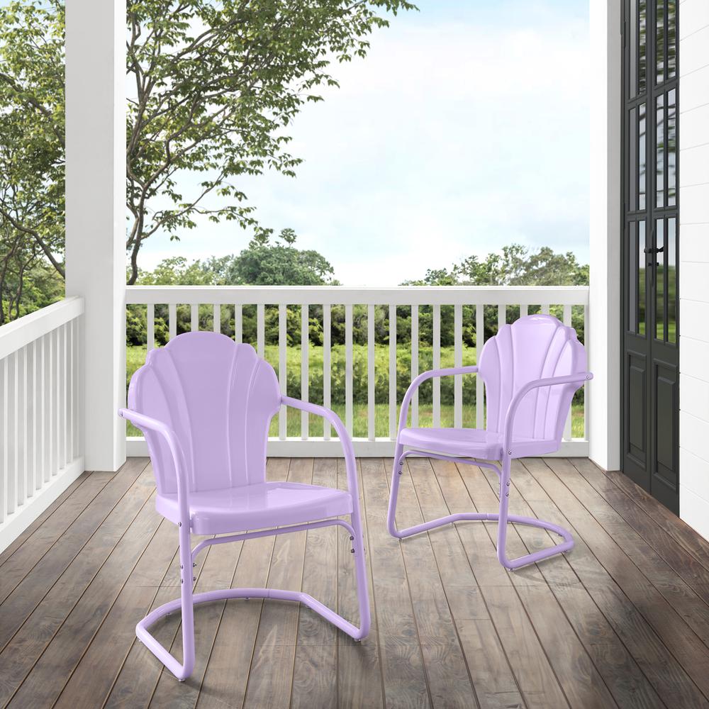 Tulip 2Pc Retro Outdoor Chair Set. Picture 7
