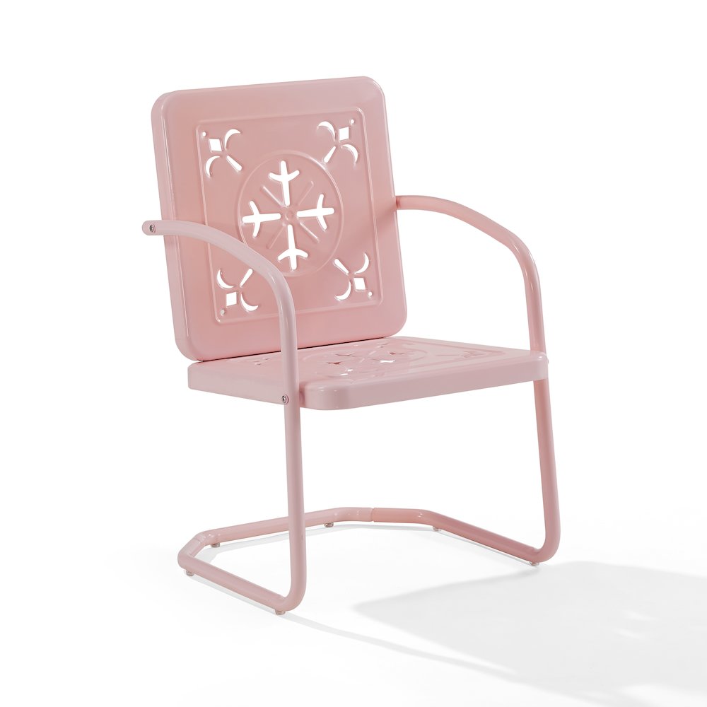 Azalea 2-Piece Retro Outdoor Chair Set - 2 Chairs. Picture 9
