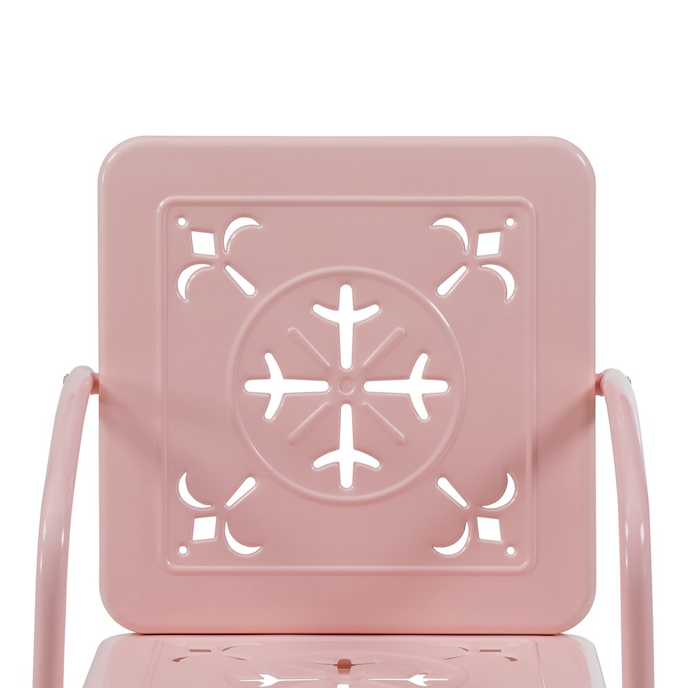 Azalea 2-Piece Retro Outdoor Chair Set - 2 Chairs. Picture 10