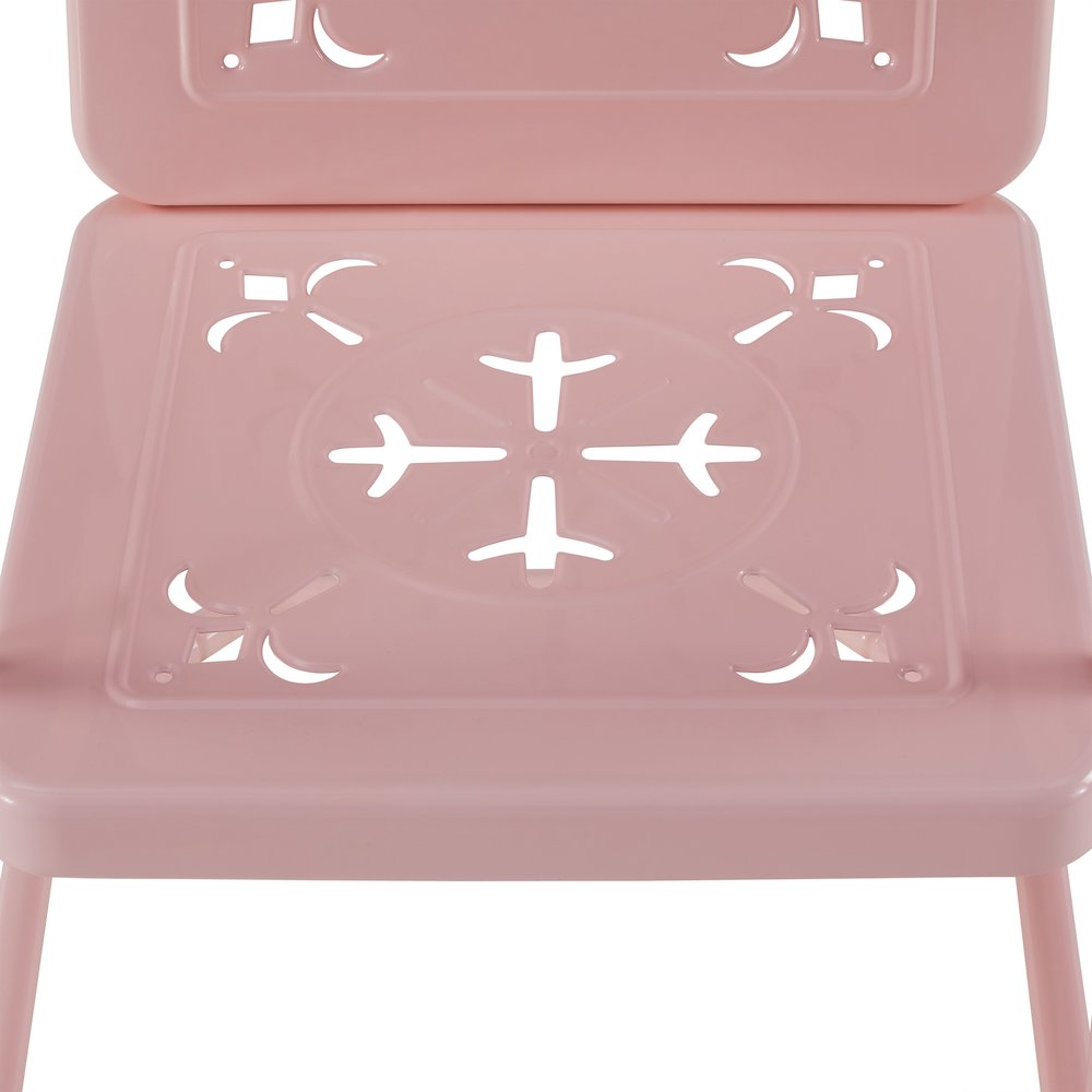 Azalea 2-Piece Retro Outdoor Chair Set - 2 Chairs. Picture 11