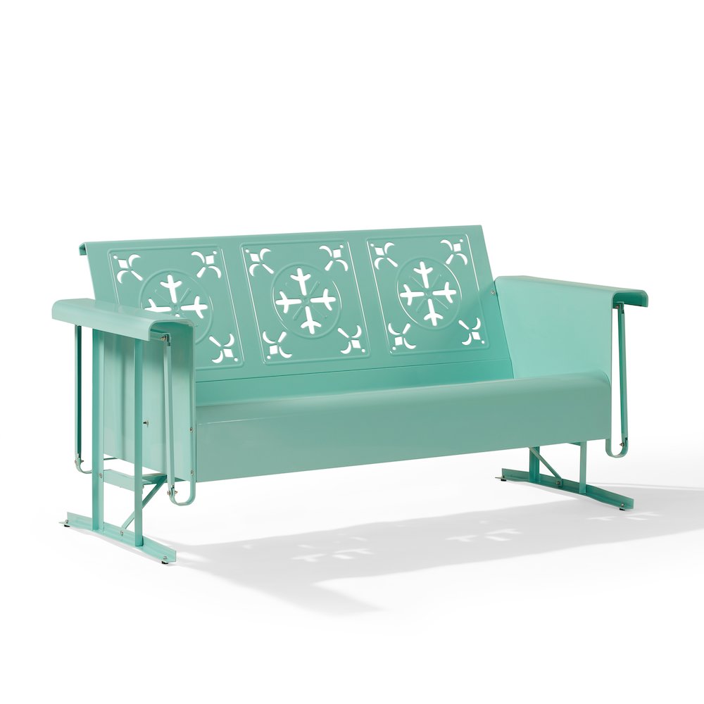 Azalea Retro Outdoor Sofa Glider. Picture 1