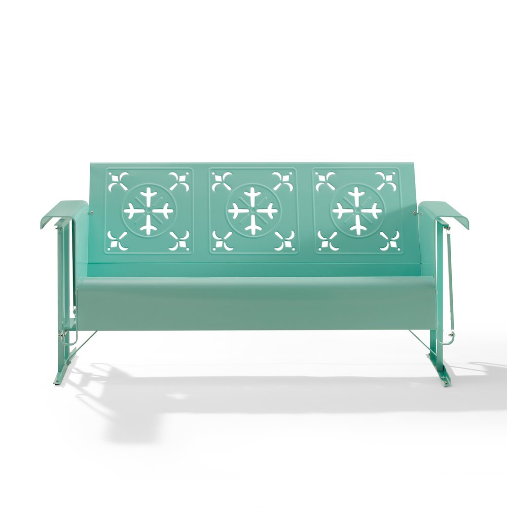 Azalea Retro Outdoor Sofa Glider. Picture 2