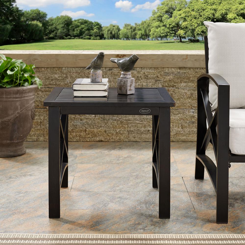 Kaplan Outdoor Side Table. Picture 3