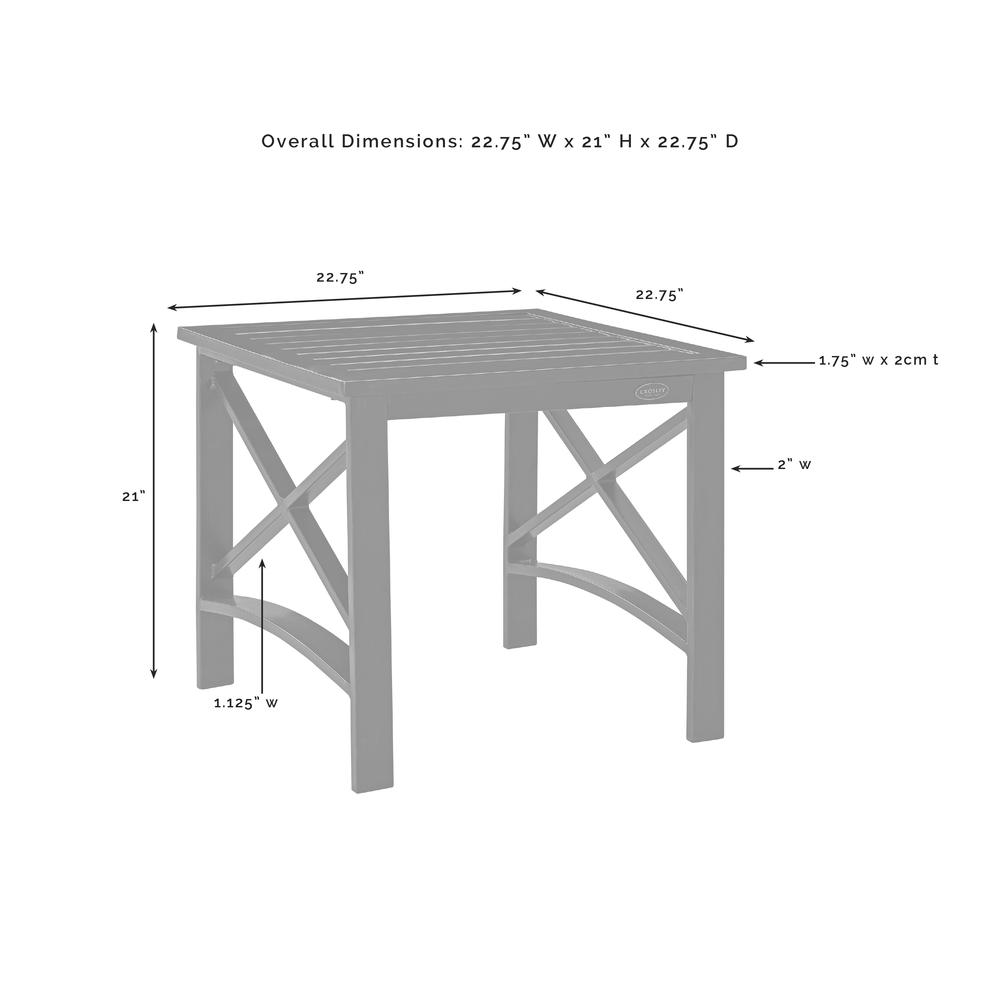 Kaplan Outdoor Side Table. Picture 8