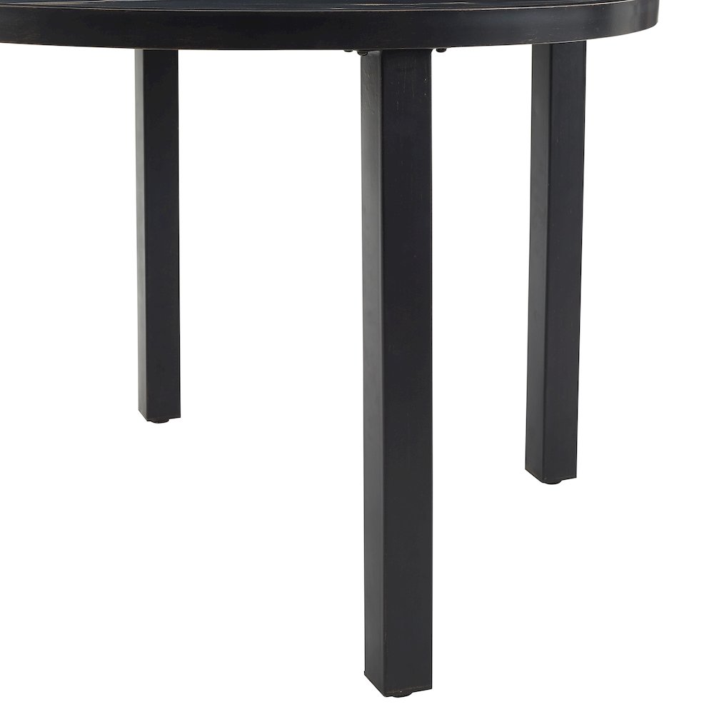 Kaplan 42" Round Outdoor Dining Table. Picture 7