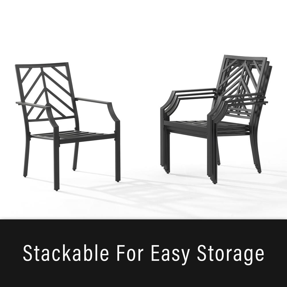 Otto 2Pc Outdoor Dining Chair Set - 2 Chairs. Picture 7