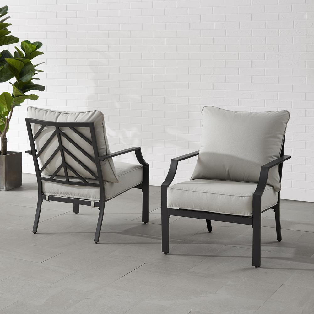 Otto 2Pc Outdoor Chair Set - 2 Armchairs. Picture 3