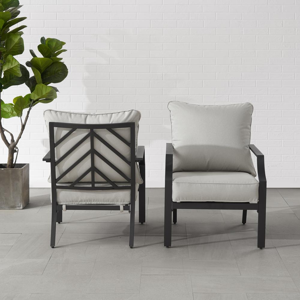 Otto 2Pc Outdoor Chair Set - 2 Armchairs. Picture 4