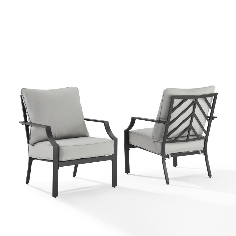 Otto 2Pc Outdoor Chair Set - 2 Armchairs. Picture 1