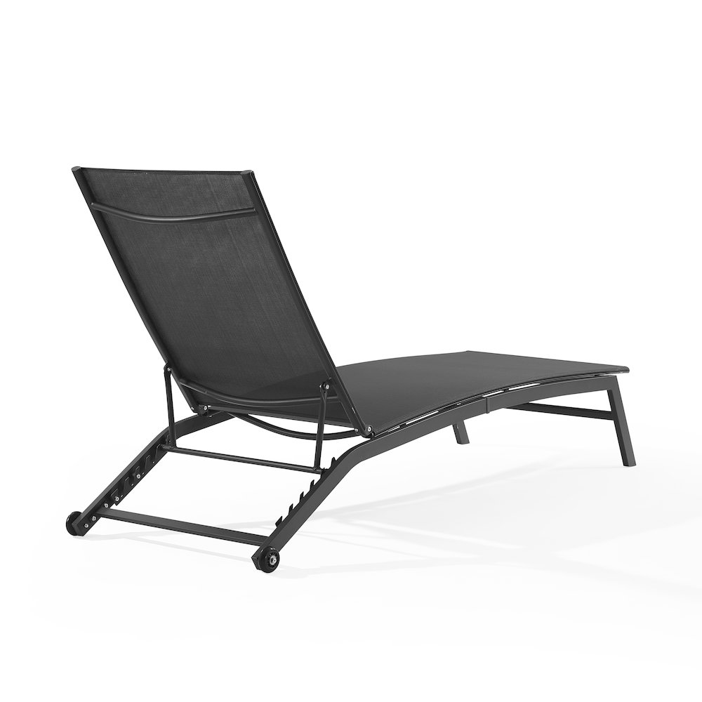 Weaver Outdoor Chaise Lounge. Picture 3